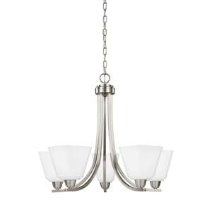 GL3113005EN3962 Parkfield Mini Chandelier - Brushed Nickel