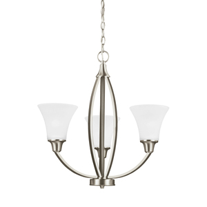 GL3113203EN3962 Metcalf Mini Chandelier - Brushed Nickel