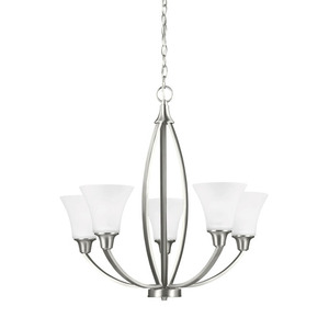 GL3113205962 Metcalf Mid Sized Chandelier Chandelier - Brushed Nickel