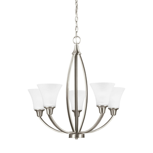 GL3113205EN3962 Metcalf Mid Sized Chandelier Chandelier - Brushed Nickel