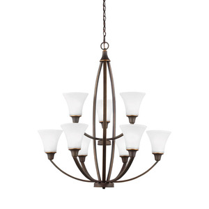 GL3113209715 Metcalf Mid Sized Chandelier Chandelier - Autumn Bronze