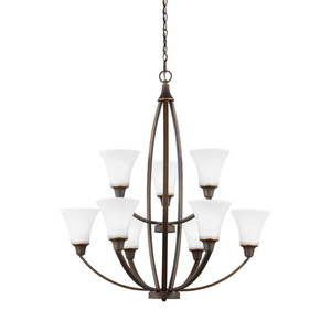 GL3113209EN3715 Metcalf Mid Sized Chandelier Chandelier - Autumn Bronze