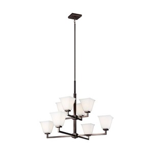 S3113708778 Ellis Harper Large Foyer Chandelier Chandelier - Brushed Oil Rubbed Bronze