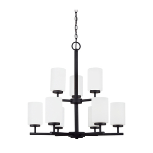 GL31162EN3839 Oslo Mid Sized Chandelier Chandelier - Blacksmith