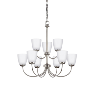 GL3116609962 Bannock Mid Sized Chandelier Chandelier - Brushed Nickel GL3116609962 Bannock Mid Sized Chandelier Chandelier - Brushed Nickel