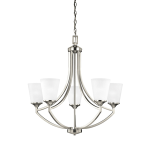 GL3124505962 Hanford Mid Sized Chandelier Chandelier - Brushed Nickel