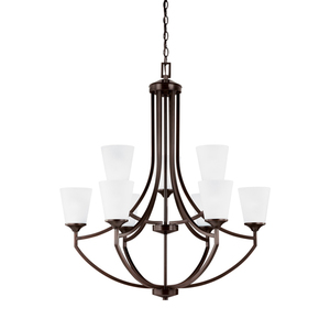 GL3124509EN3710 Hanford Mid Sized Chandelier Chandelier - Bronze