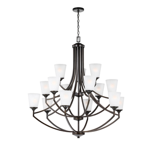 GL3124515710 Hanford Large Foyer Chandelier Chandelier - Bronze