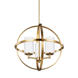 GL3124603848 Alturas Entrance / Foyer Pendant Light - Satin Brass