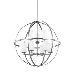 GL3124609EN3962 Alturas Entrance / Foyer Pendant Light - Brushed Nickel