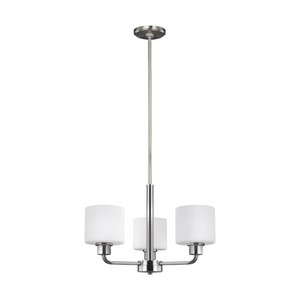 GL3128803962 Canfield Mini Chandelier - Brushed Nickel