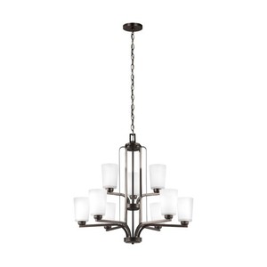 GL3128909710 Franport Mid Sized Chandelier Chandelier - Bronze