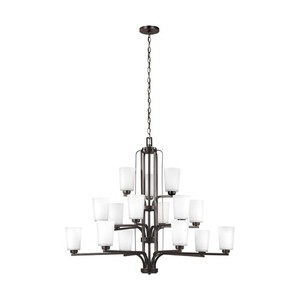 GL3128915710 Franport Large Foyer Chandelier Chandelier - Bronze