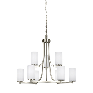 GL3139109962 Hettinger Mid Sized Chandelier Chandelier - Brushed Nickel