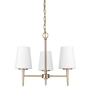 GL3140403848 Driscoll Mini Chandelier - Satin Brass