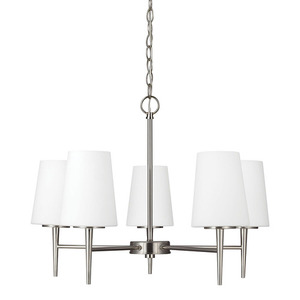 GL3140405962 Driscoll Mid Sized Chandelier Chandelier - Brushed Nickel