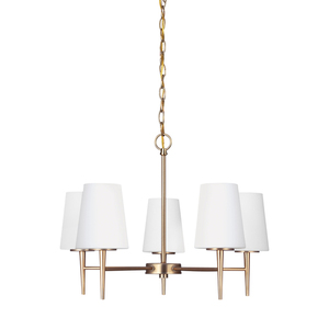 GL3140405EN3848 Driscoll Mid Sized Chandelier Chandelier - Satin Brass