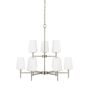 GL3140409EN3962 Driscoll Mid Sized Chandelier Chandelier - Brushed Nickel