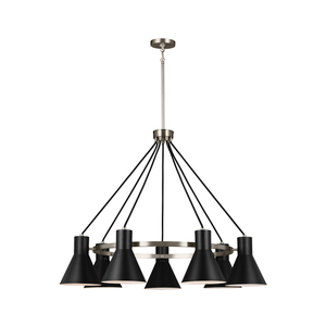 GL3141307962 Towner Large Foyer Chandelier Chandelier - Brushed Nickel