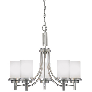 GL31661962 Winnetka Mid Sized Chandelier Chandelier - Brushed Nickel