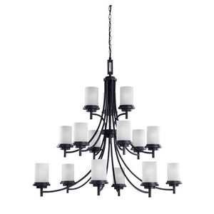 GL31663839 Winnetka Large Foyer Chandelier Chandelier - Blacksmith