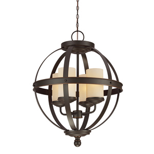 GL3190404715 Sfera Entrance / Foyer Pendant Light - Autumn Bronze