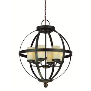 GL3190406715 Sfera Entrance / Foyer Pendant Light - Autumn Bronze