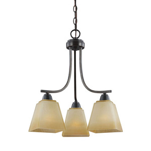 GL3213003845 Parkfield Mini Chandelier - Flemish Bronze