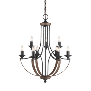 GL3280409EN846 Corbeille Mid Sized Chandelier Chandelier - Stardust