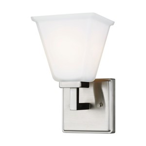 S4113701EN3962 Ellis Harper 1 Bulb Wall Sconce - Brushed Nickel
