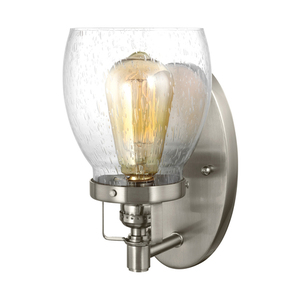 GL4114501962 Belton 1 Bulb Wall Sconce - Brushed Nickel