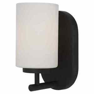 GL41160839 Oslo 1 Bulb Wall Sconce - Blacksmith GL41160839 Oslo 1 Bulb Wall Sconce - Blacksmith