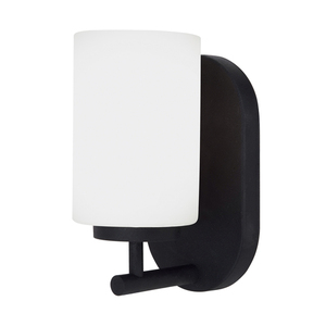 GL41160EN3839 Oslo 1 Bulb Wall Sconce - Blacksmith GL41160EN3839 Oslo 1 Bulb Wall Sconce - Blacksmith