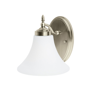 GL41180EN3965 Montreal 1 Bulb Wall Sconce - Antique Brushed Nickel GL41180EN3965 Montreal 1 Bulb Wall Sconce - Antique Brushed Nickel
