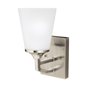 GL4124501962 Hanford 1 Bulb Wall Sconce - Brushed Nickel GL4124501962 Hanford 1 Bulb Wall Sconce - Brushed Nickel