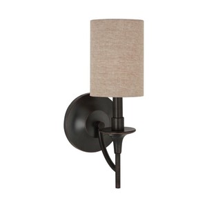 GL41260710 Stirling 1 Bulb Wall Sconce - Burnt Sienna