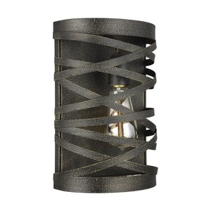 GL4128601802 Cowen 1 Bulb Wall Sconce - Obsidian Mist