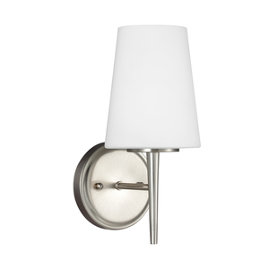 GL4140401EN3962 Driscoll 1 Bulb Wall Sconce - Brushed Nickel GL4140401EN3962 Driscoll 1 Bulb Wall Sconce - Brushed Nickel