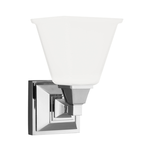 GL4150401EN305 Denhelm 1 Bulb Wall Sconce - Chrome