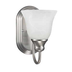 GL41939962 Windgate 1 Bulb Wall Sconce - Brushed Nickel GL41939962 Windgate 1 Bulb Wall Sconce - Brushed Nickel