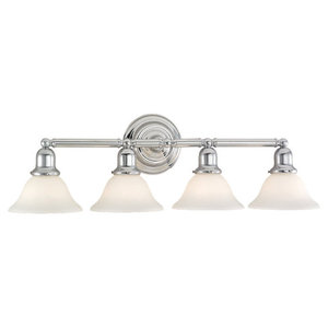 GL4406305 Sussex 4 or More Bulb Bathroom Lighting - Chrome