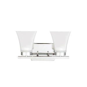 GL4411602EN305 Bayfield 2 Bulb Bathroom Lighting - Chrome