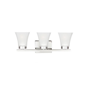 GL441160305 Bayfield 3 Bulb Bathroom Lighting - Chrome