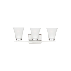 GL4411603EN305 Bayfield 3 Bulb Bathroom Lighting - Chrome