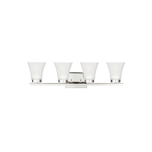 GL441160405 Bayfield 4 or More Bulb Bathroom Lighting - Chrome