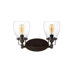 GL4414502782 Belton 2 Bulb Bathroom Lighting - Heirloom Bronze