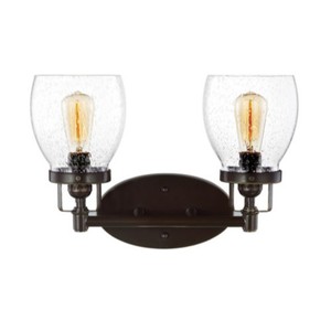 S4414502EN7782 Belton 2 Bulb Bathroom Lighting - Heirloom Bronze