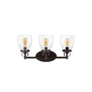 GL4414503782 Belton 3 Bulb Bathroom Lighting - Heirloom Bronze