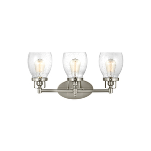 GL4414503962 Belton 3 Bulb Bathroom Lighting - Brushed Nickel