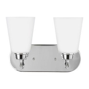 GL441520205 Kerrville 2 Bulb Bathroom Lighting - Chrome